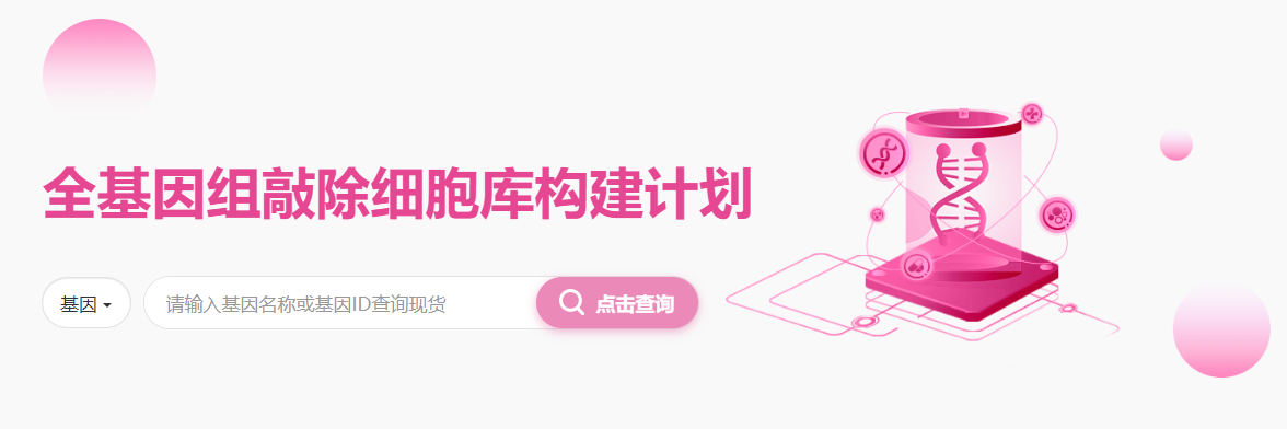 加速科研进程，畅享1周发货，全基因组敲除细胞库，开启KO细胞新纪元