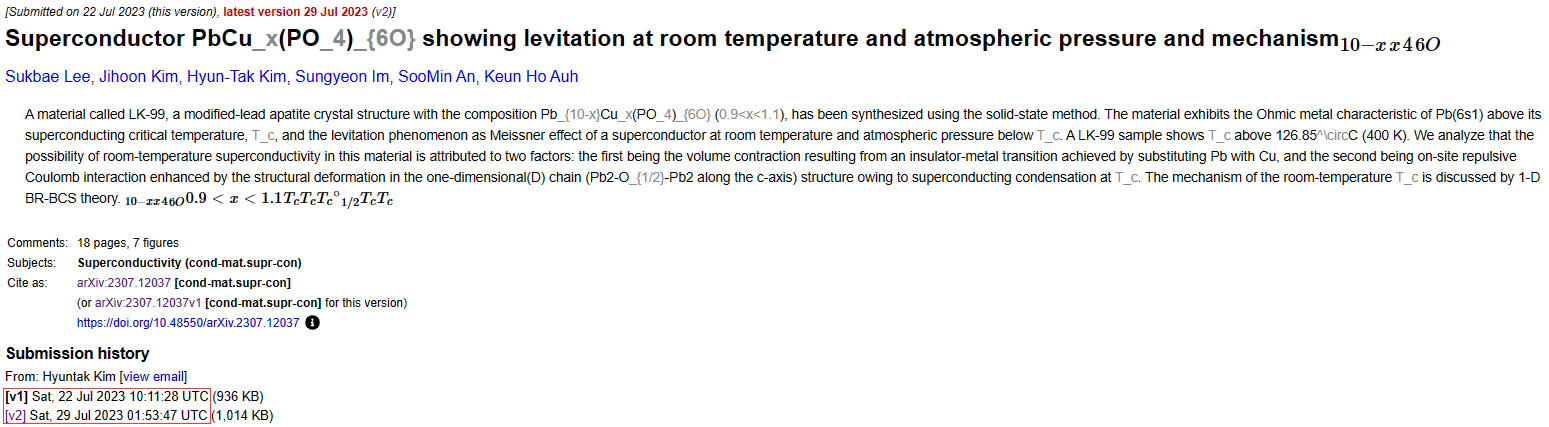 LK-99室温超导材料争议：预印本平台的优势与挑战