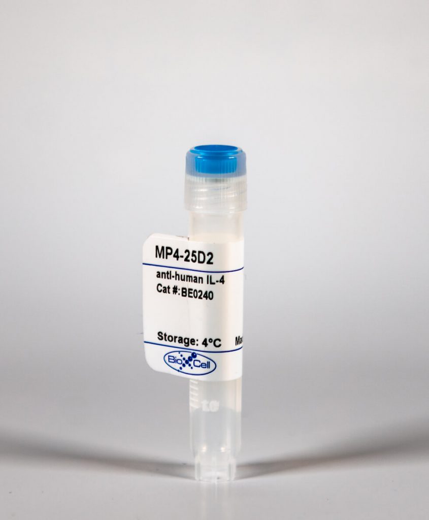 BioXcell特色产品推荐之：InVivoMAb anti-human IL-4