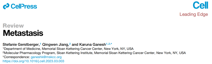 Cell | 一文带你读懂肿瘤转移！
