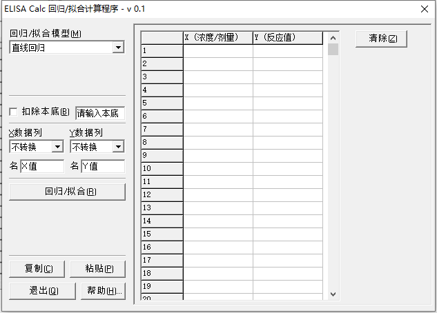 如何使用ELISACalc软件批量计算样品浓度