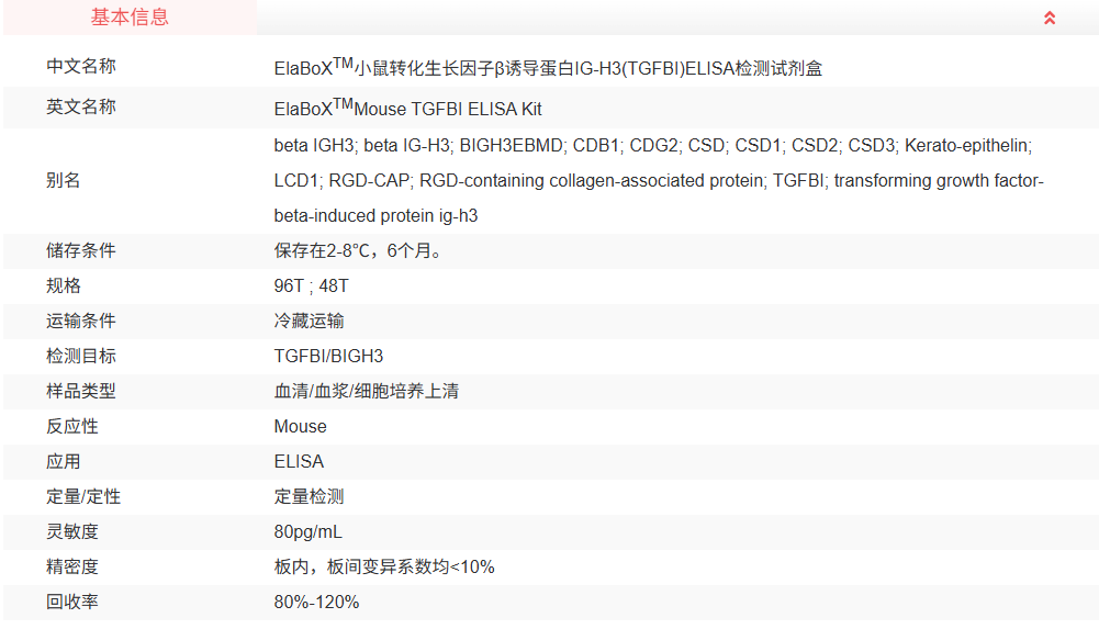 SEKM-0104-48T<br />小鼠转化生长因子β诱导
