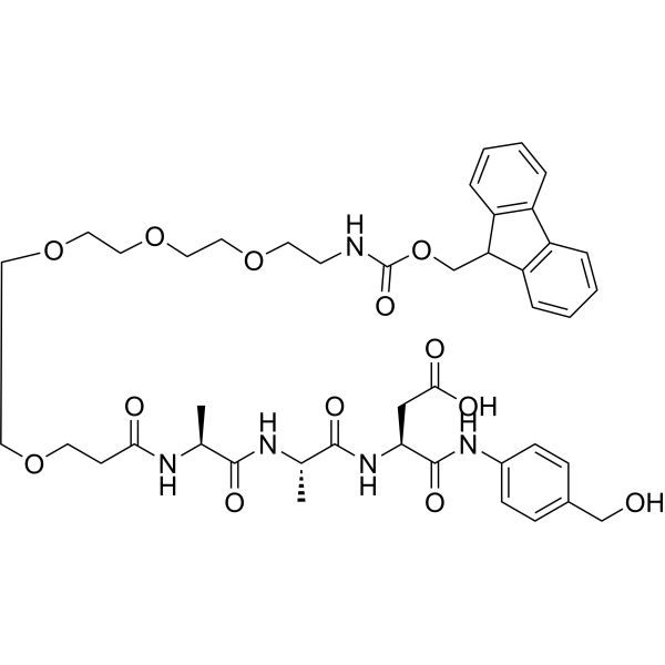 Fmoc-PEG4-Ala-Ala-Asn-PAB