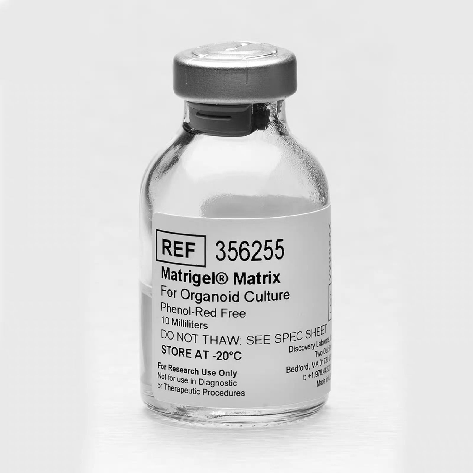 康宁356255 Corning® Matrigel® 类器官培养基质，不含酚红，不含LDEV，10 mL