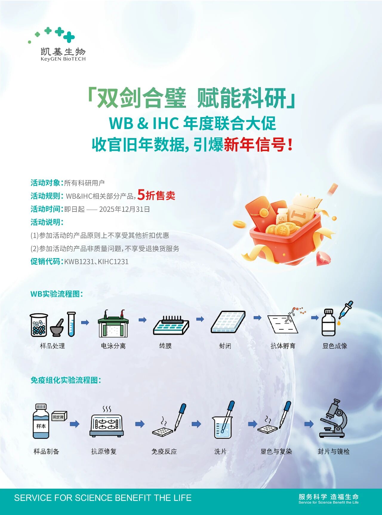 促销活动 | 凯基生物·年底活动