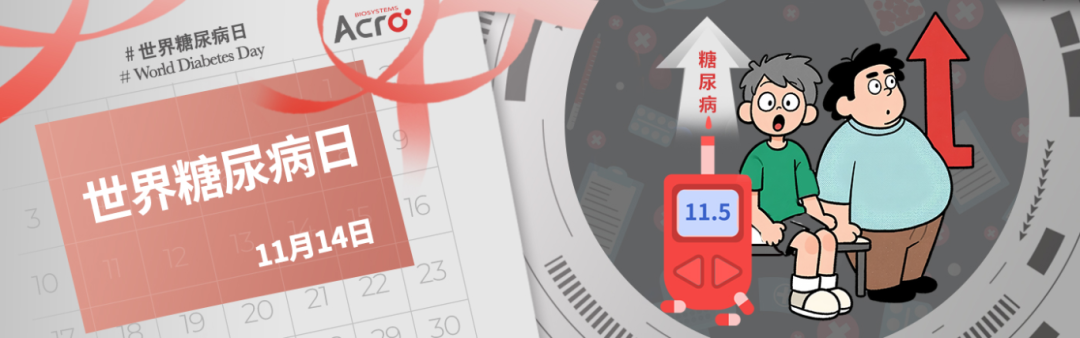 世界糖尿病日 | 拒绝热辣滚“糖”，ACRO赋能创新药物及疗法开发