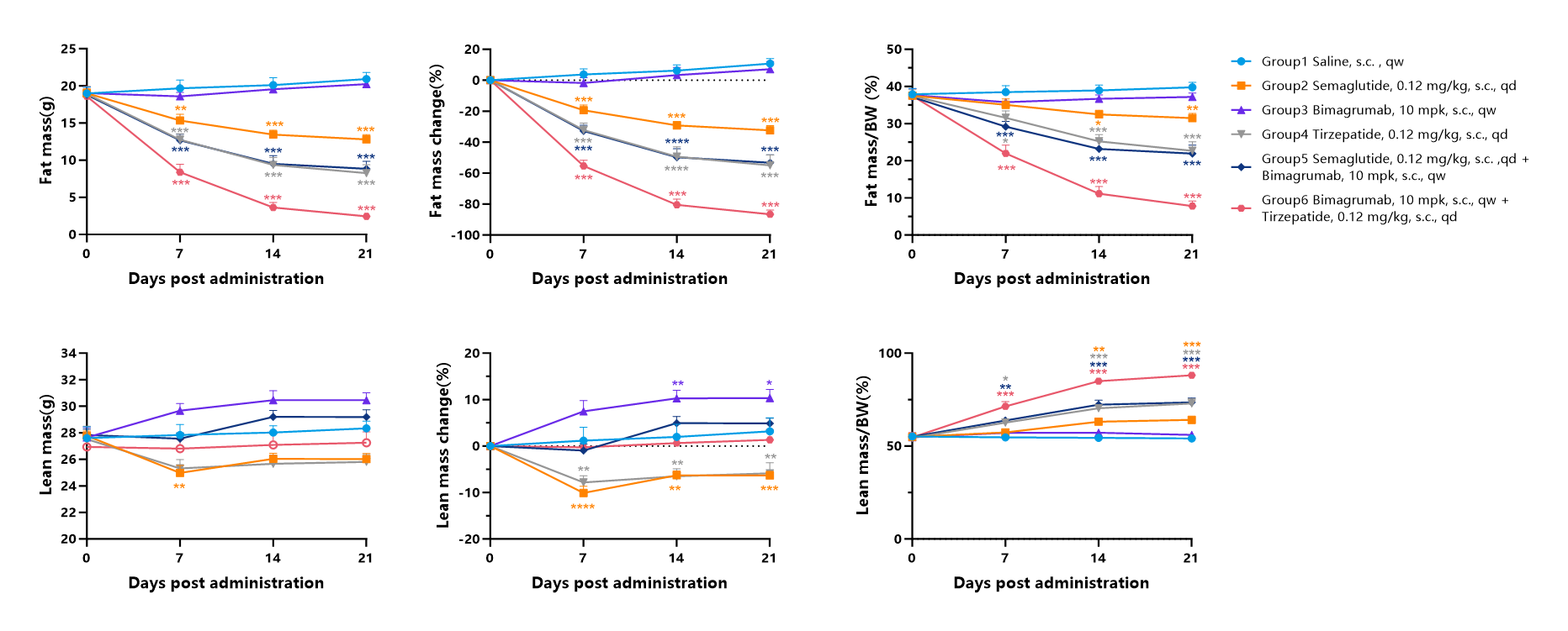 降脂增肌，减肥药物开发必备模型！