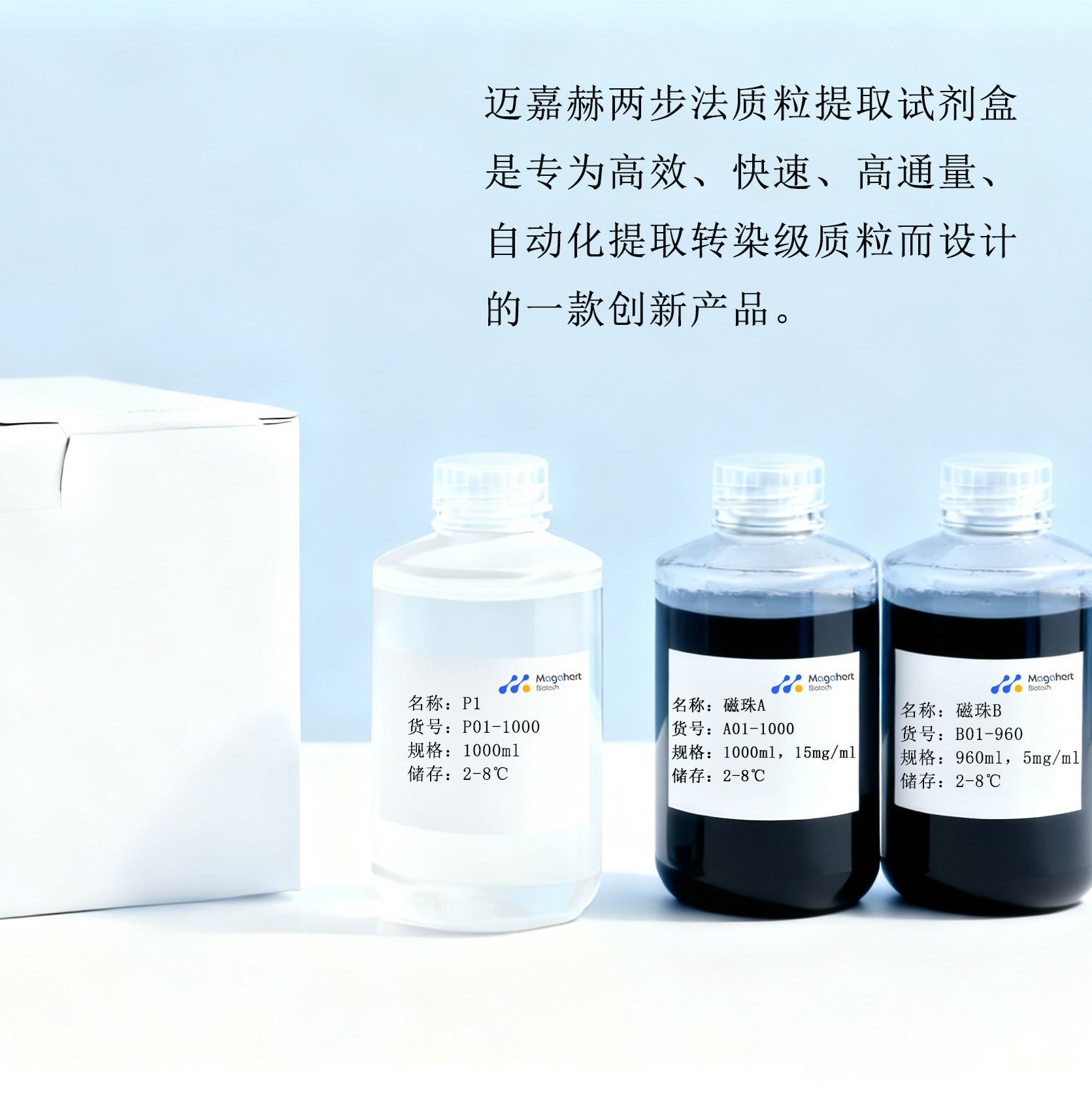 两步法质粒超大提试剂盒