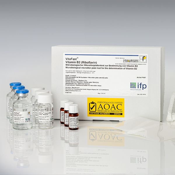 VitaFast® Vitamin B2 (Riboflavin) 维生素B2（核黄素）检测试剂盒