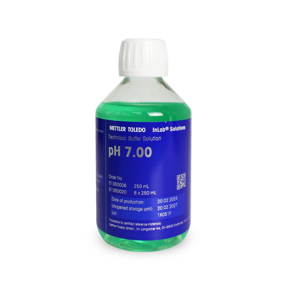 梅特勒-托利多 51350006 7.00pH缓冲液Technical Buffer