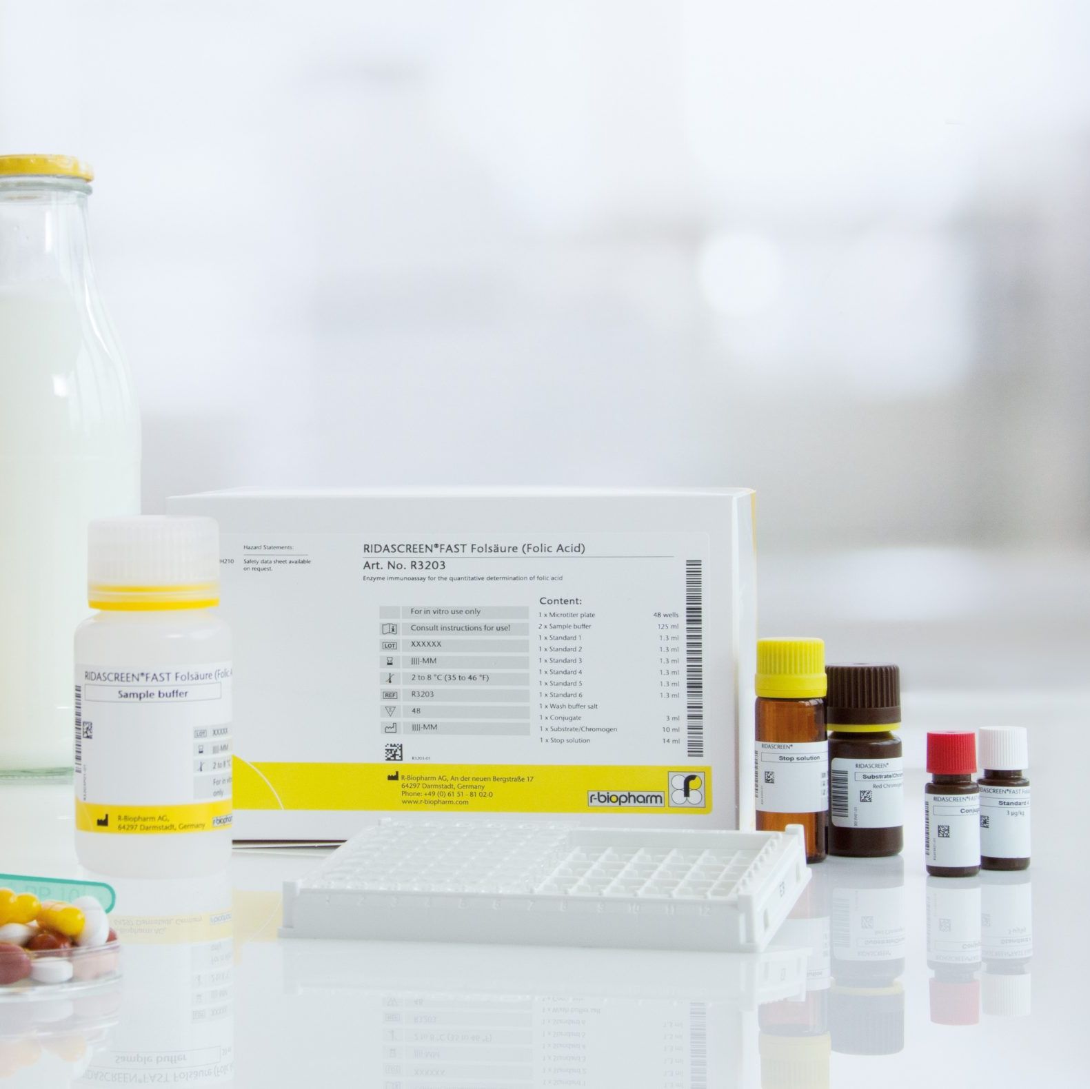 RIDASCREEN®FAST Folic acid 叶酸检测试剂盒