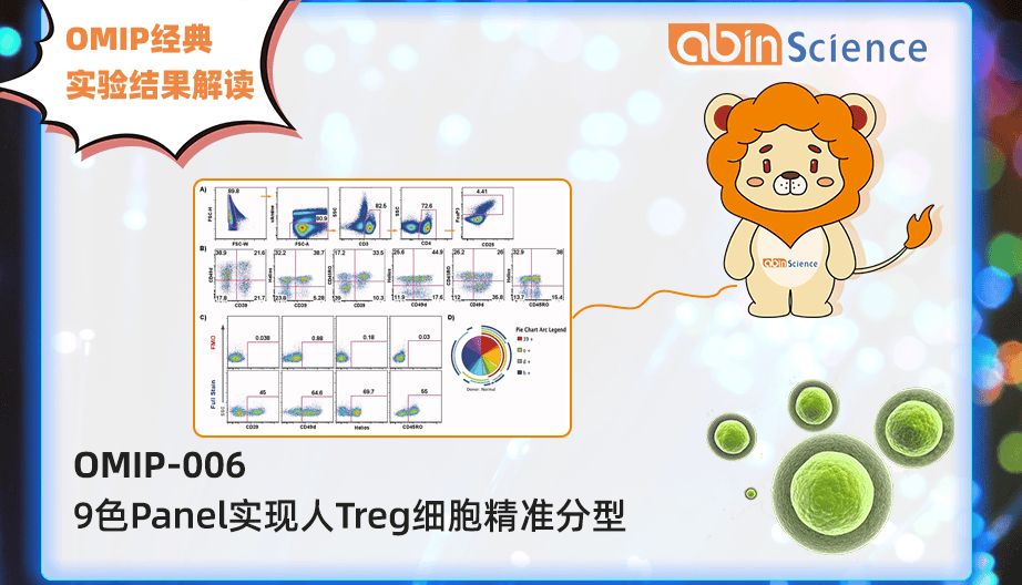 OMIP-006：9色Panel实现人Treg细胞精准分型