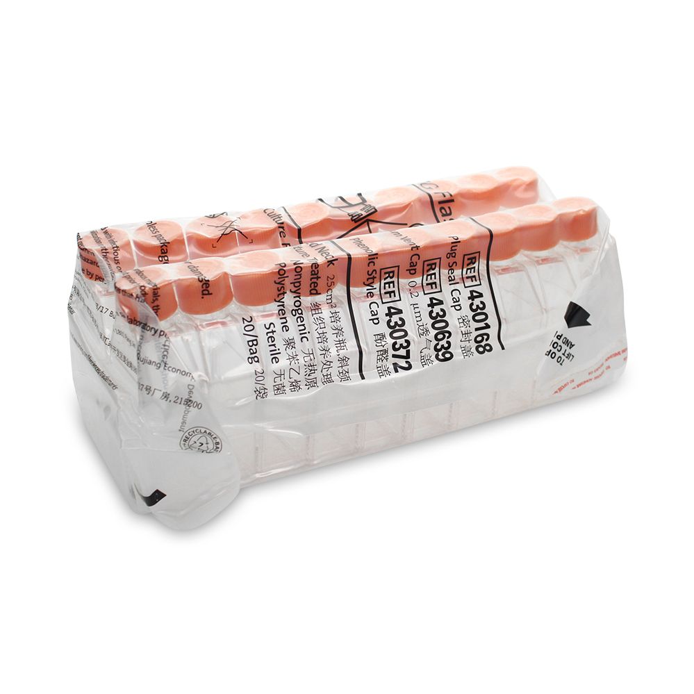 康宁corning430639 25cm细胞培养瓶，透气盖，TC处理