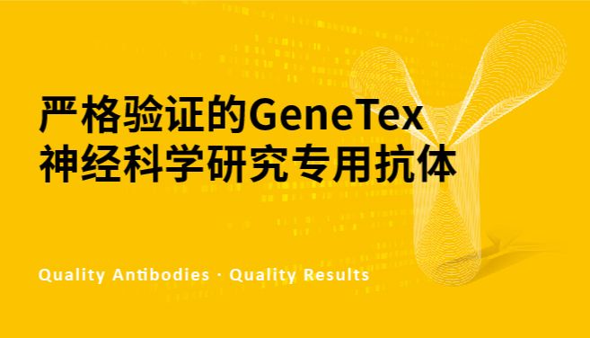 严格验证的GeneTex神经科学研究专用抗体