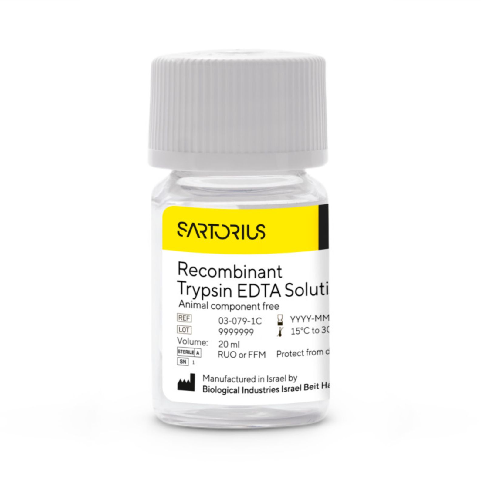 Sartorius 03-079-1A 重组胰蛋白酶Recombinant Trypsin EDTA Solution 500ml