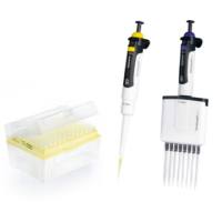 【移液器+吸头试用套装】普兰德 Transferpette® pro 微量移液器（200 μl ）和 1 盒 200 μl 吸头