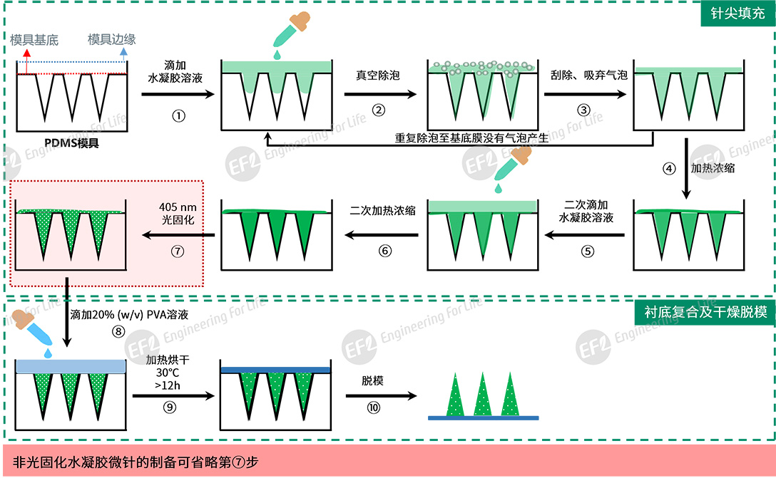 微针制备解决方案