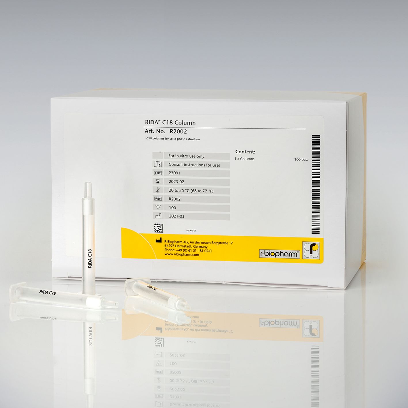 RIDA® C18 column (RIDA® C18 固相萃取柱)