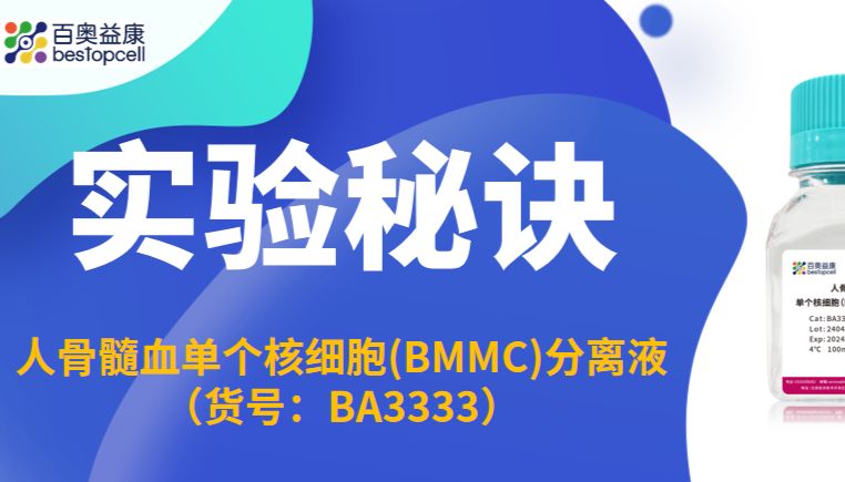 实验秘诀 | 人骨髓血单个核细胞分离液（BA3333），让细胞分离更高效精准