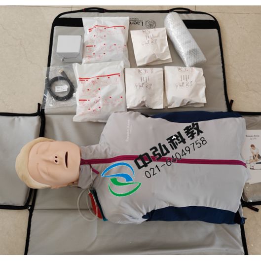 挪度半身复苏安妮QCPR配电子显示器 #171-00160 挪度成人半身复苏安妮模型 挪度QCPR急救模型