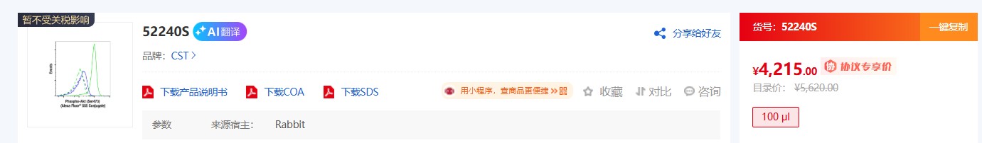CST 信号通路抗体:精准靶向的科研利器