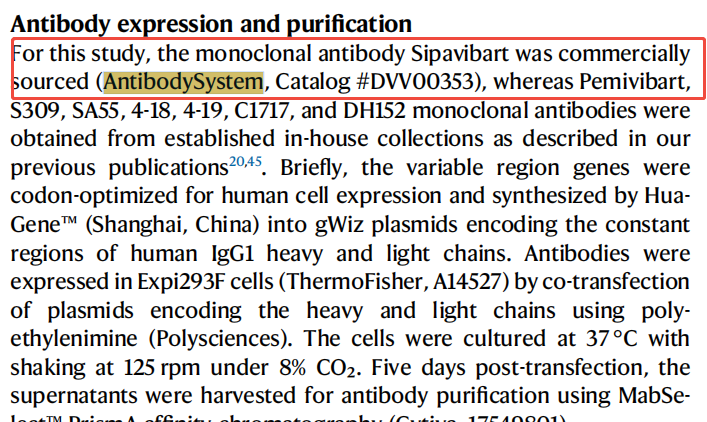 Research Grade Sipavibart