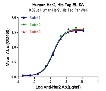 重组蛋白 human ErbB2 / Her2 Protei