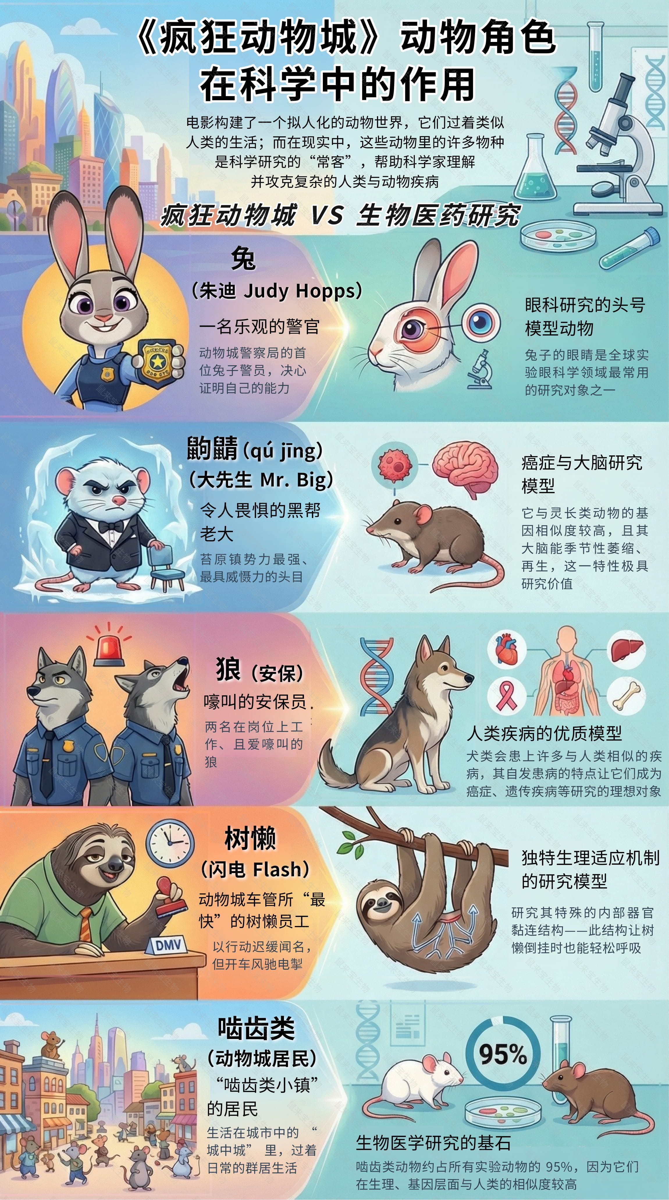 鉴定网络热门生物：朱迪是什么兔，而“教父”是什么鼠？