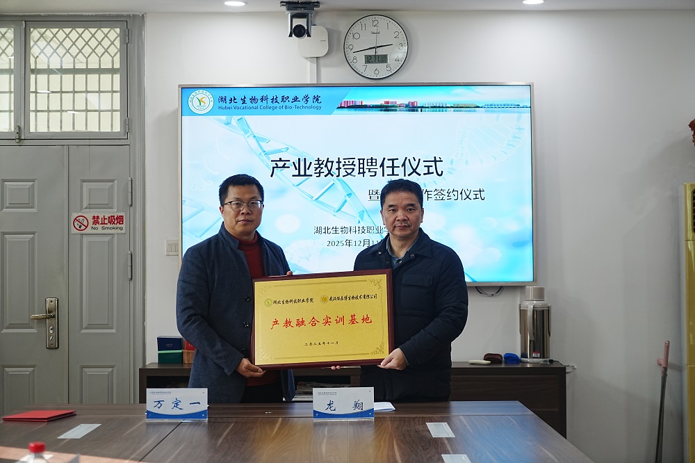 深耕产教融合 | 武汉佰乐博万定一总经理获聘“湖北产业教授”，以产业赋能教育！