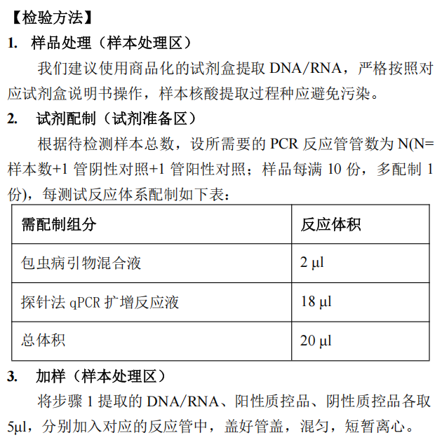 包虫病(hydatid disease)核酸检测试剂盒（荧光
