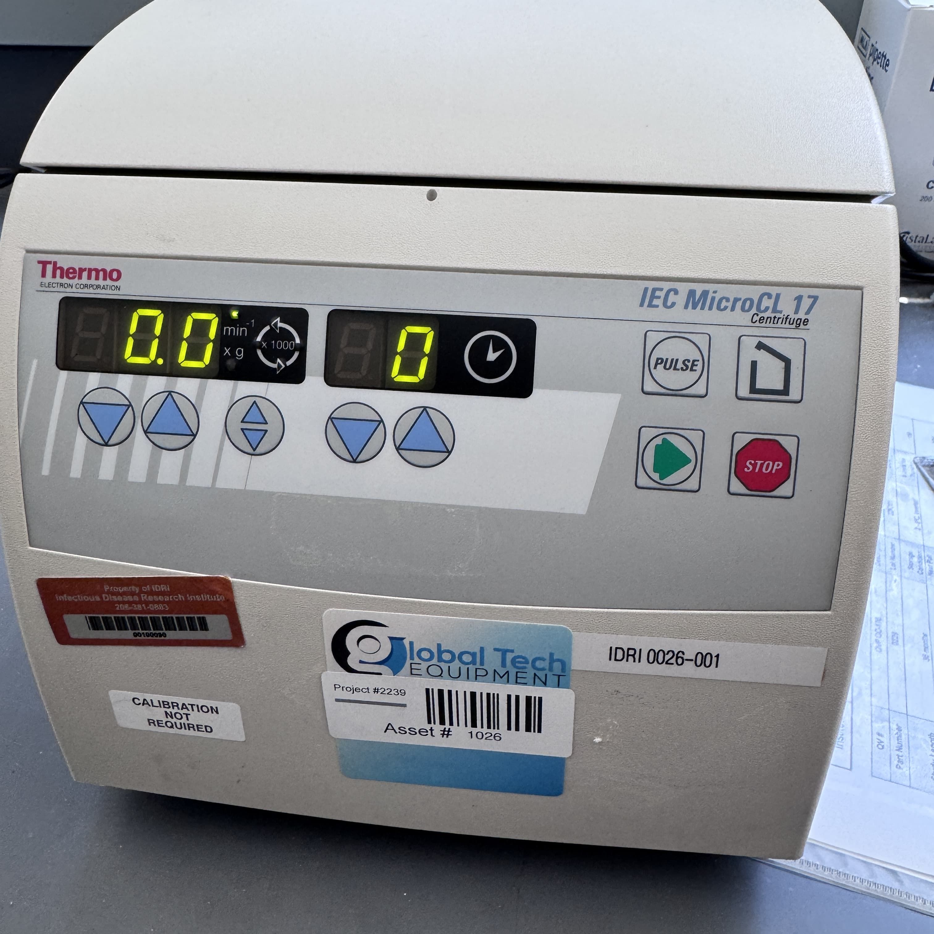 二手离心机赛默飞世尔IEC MicroCL 17