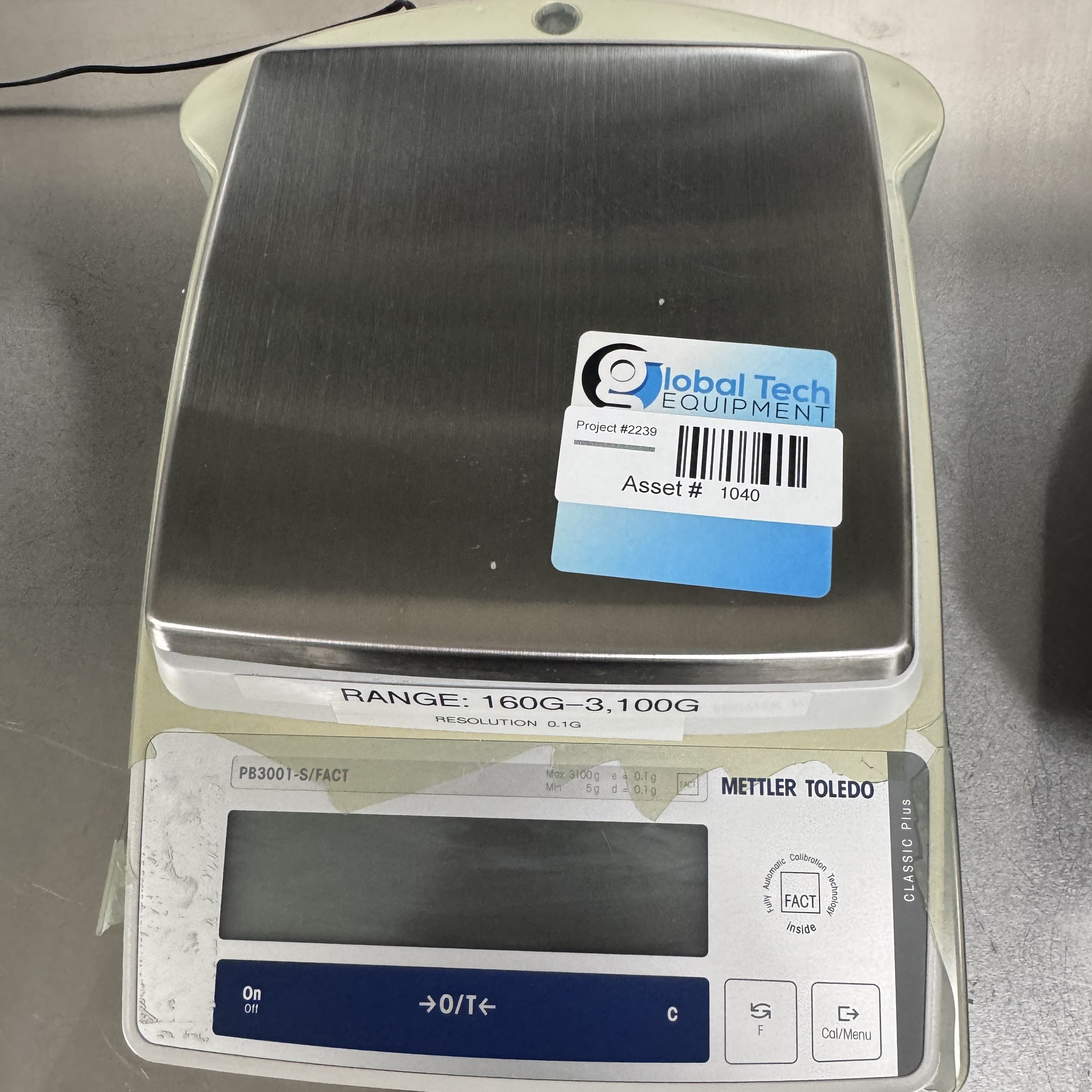 梅特勒-托利多 PB3001-S/FACT 电子精密天平