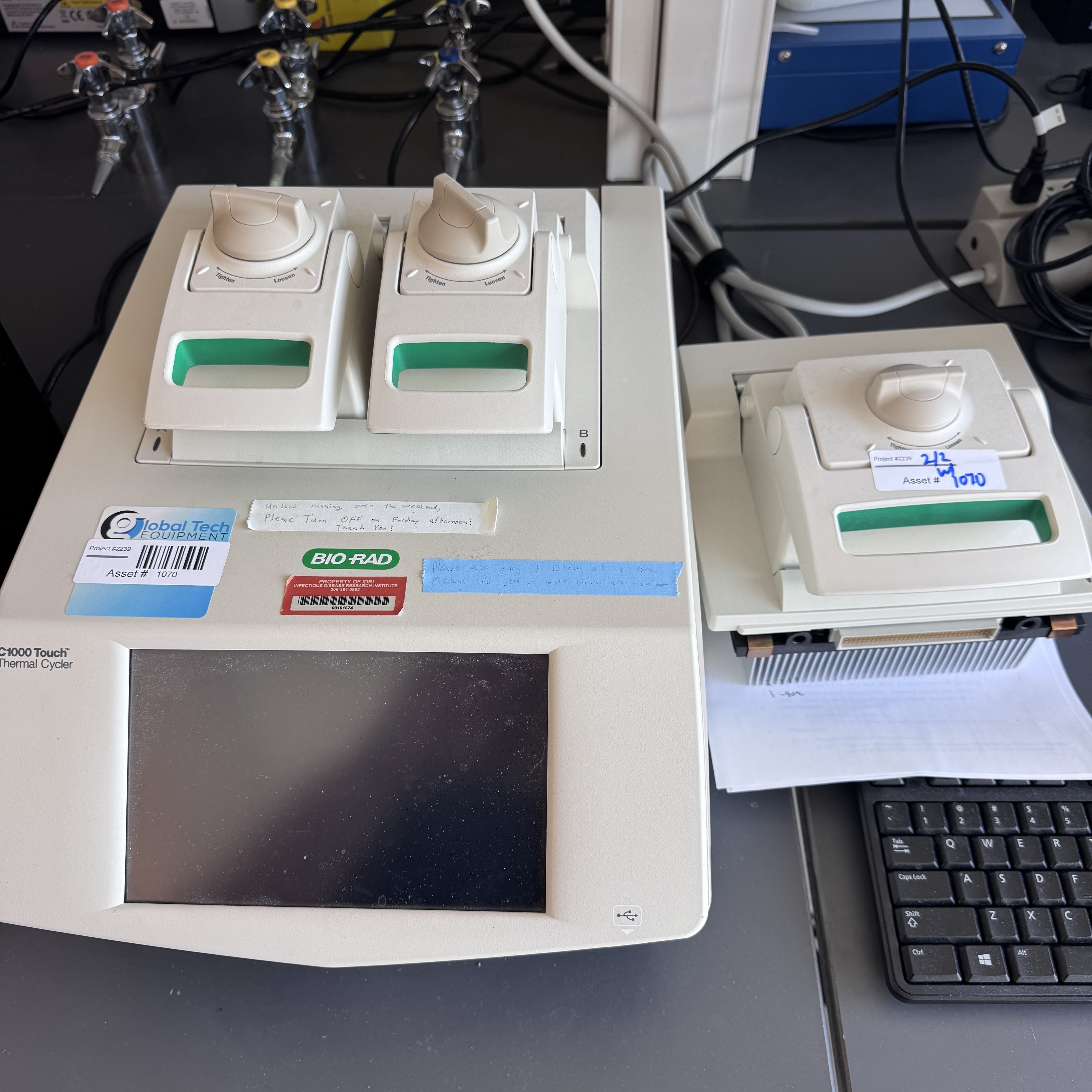 伯乐C1000 基座(配备 48/48 孔快速反应模块 及 96 孔快速反应模块)