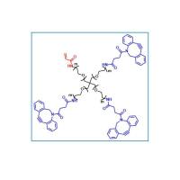 4ARM-PEG-ACA（1）/DBCO（3）  四臂-聚乙二醇-二苯基环辛炔 （3）/丙烯-酰胺（1）  四臂异双官能团衍生物