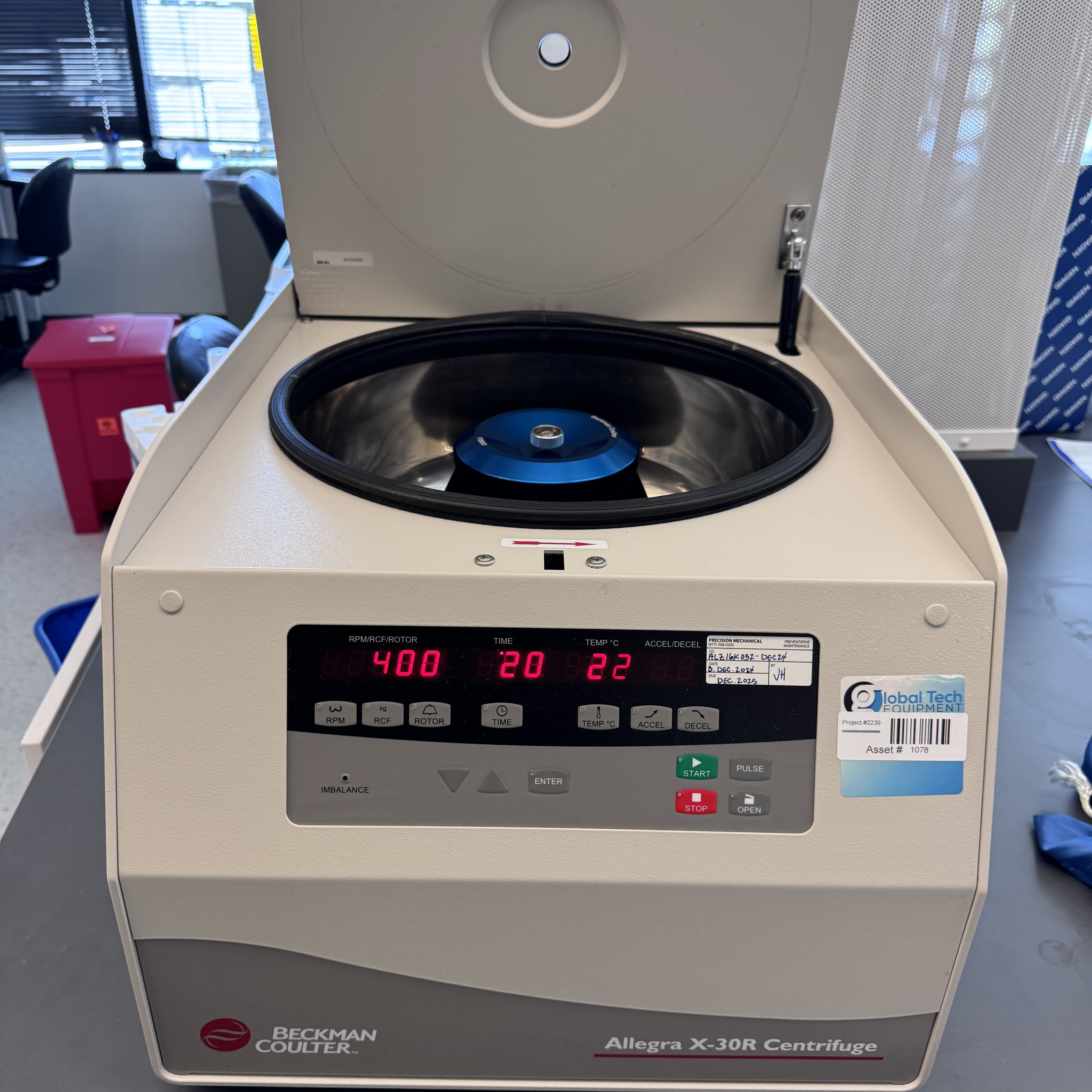 贝克曼 Allegra X-30R 离心机