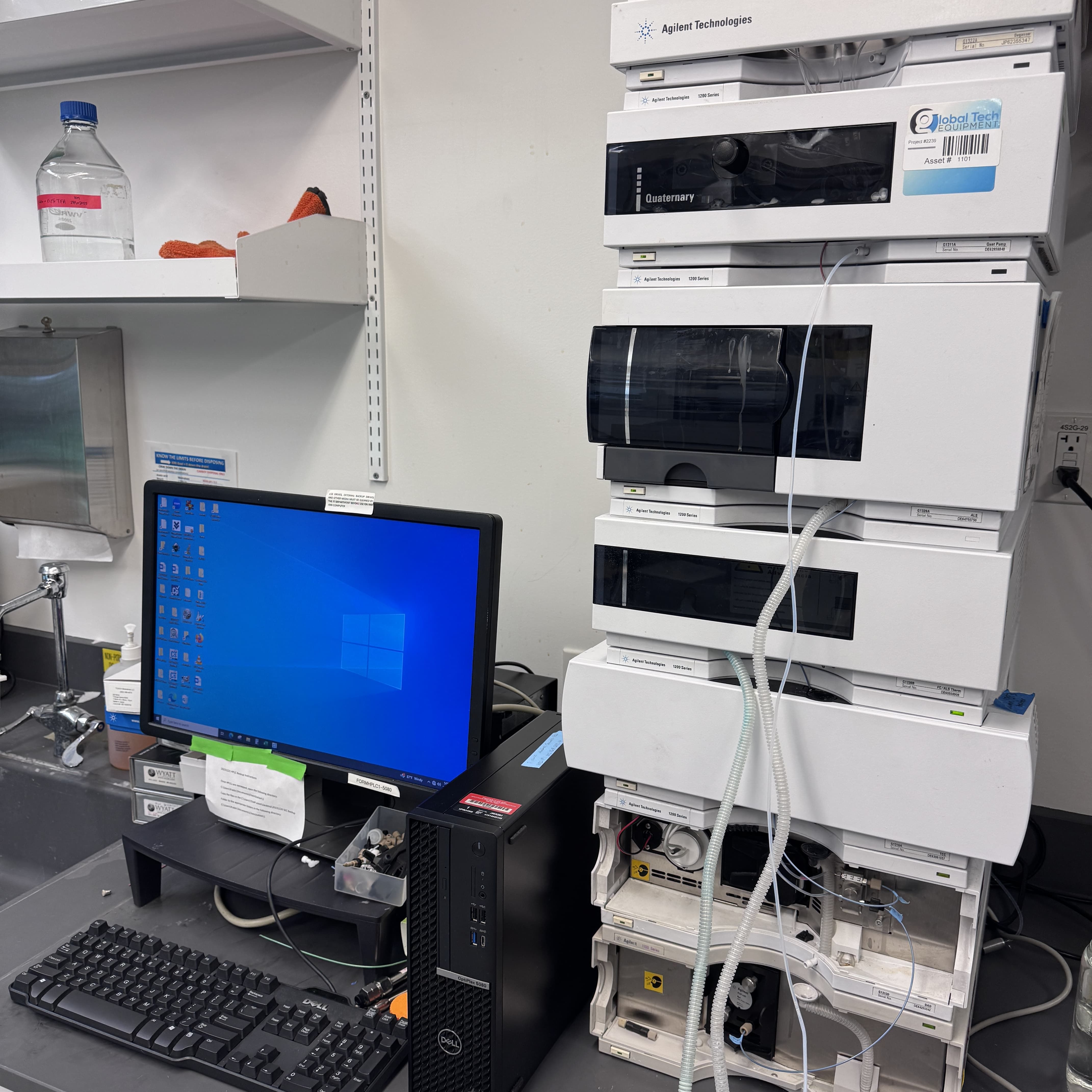 二手安捷伦 1200 系列高效液相色谱系统带进样器等
