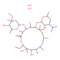 阿奇霉素 二水合物，117772-70-0，10mM in DMSO，阿拉丁