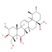 羟基积雪草酸，18449-41-7，分析标准品, ≥98%，阿拉丁