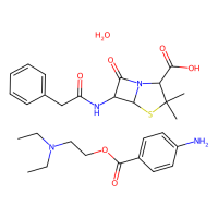 青霉素G普鲁卡因水合物，6130-64-9，10mM in DMSO，阿拉丁