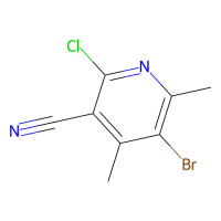 5-溴-2-氯-4,6-二甲基烟腈,42951-71-3,≥97%,阿拉丁