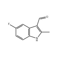 5-氟-2-甲基吲哚-3-羧醛，815586-68-6，≥98%，阿拉丁