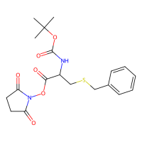 Boc-S-苄基-L-半胱氨酸N-羟基琥珀酰亚胺酯,85097-54-7,≥95%,阿拉丁