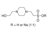 4-(2-羟乙基)-1-哌嗪乙烷磺酸半钠盐,103404-87-1,≥99%,阿拉丁