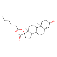 己酸孕酮，630-56-8，10mM in DMSO，阿拉丁