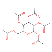 1,2,3,4,6-五-O-乙酰基-α-D-吡喃甘露糖,4163-65-9,≥98%,阿拉丁