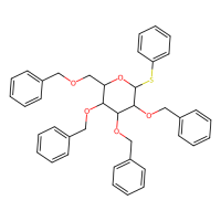 苯基2,3,4,6-四-O-苯甲基-1-硫代-β-D-半乳糖苷，74801-29-9，≥98%，阿拉丁