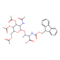 N-芴甲氧羰基-O-(2-乙酰氨基-2-脱氧-3,4,6-三-O-乙酰基-α-D-吡喃半乳糖基)-L-苏氨酸，116783-35-8，≥98%，阿拉丁