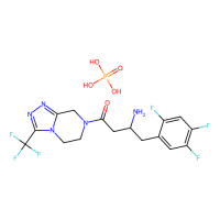 磷酸西他列汀，654671-78-0，≥98%，阿拉丁