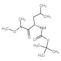 N-(叔丁氧基羰基)-L-亮氨酸-N′-甲氧基-N′-甲酰胺,87694-50-6,≥97%,阿拉丁