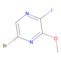 5-溴-2-碘-3-甲氧基吡嗪，476622-89-6，≥96%，阿拉丁